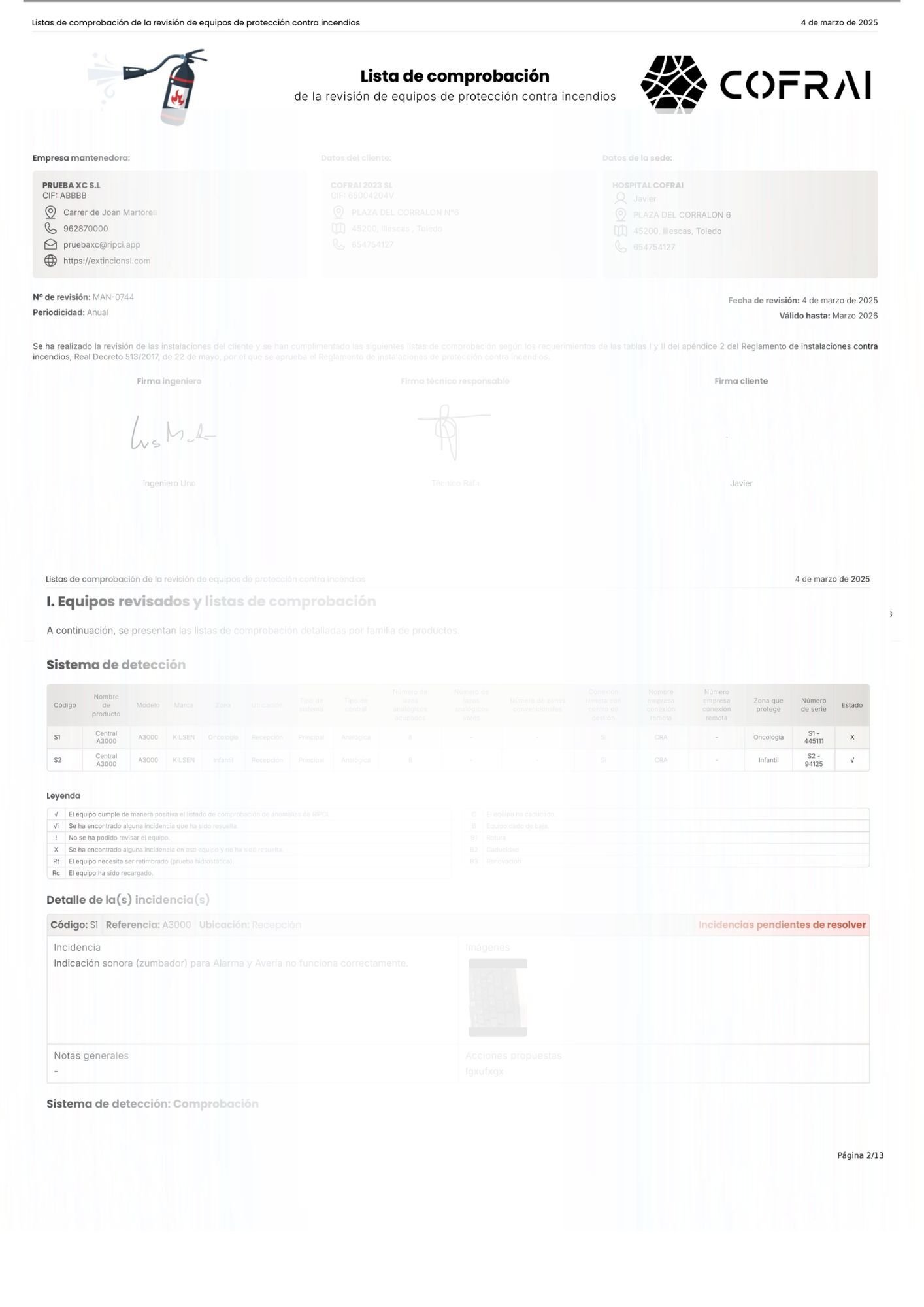 Lista de comprobación
